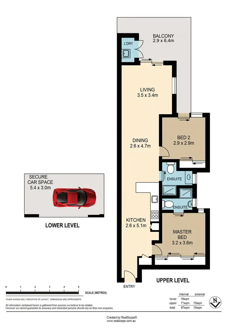 Floorplan of Homely unit listing, 8/51 Lambert Road, Indooroopilly QLD 4068