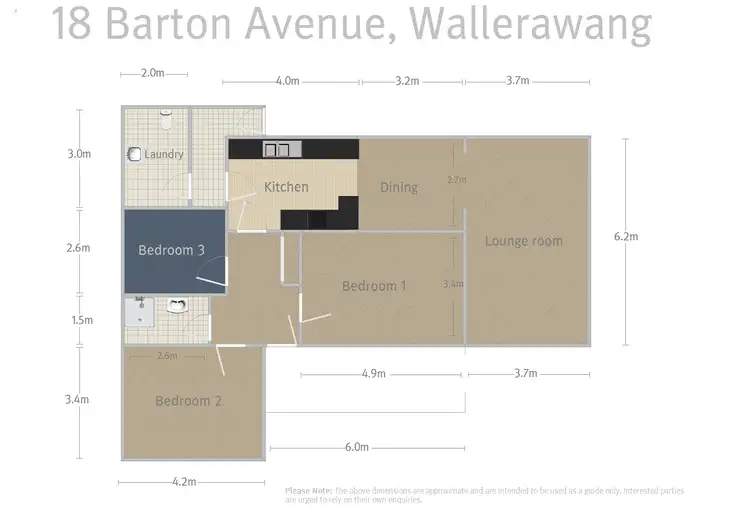 Floorplan of Homely house listing, 18 Barton Avenue, Wallerawang NSW 2845