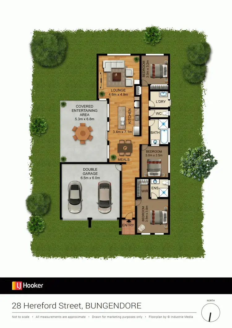 Floorplan of Homely house listing, 28 Hereford Street, Bungendore NSW 2621