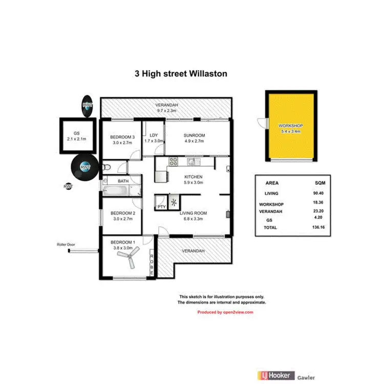 Floorplan of Homely house listing, 3 High Street, Willaston SA 5118