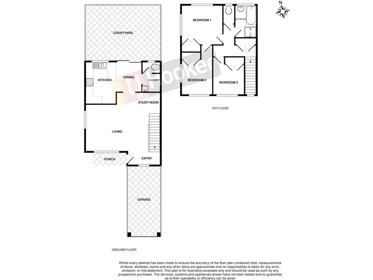 Floorplan of Homely townhouse listing, 5/9-11 Damalis Street, Woodridge QLD 4114