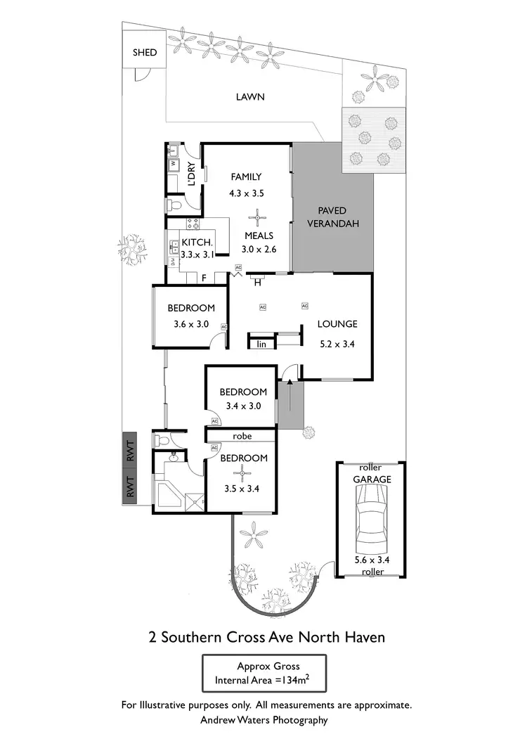Floorplan of Homely house listing, 2 Southern Cross Avenue, North Haven SA 5018