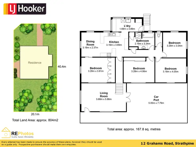 Floorplan of Homely house listing, 12 Grahams Road, Strathpine QLD 4500