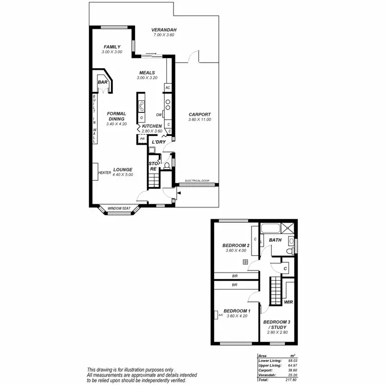 Floorplan of Homely house listing, 3A Undelcarra Road, Burnside SA 5066
