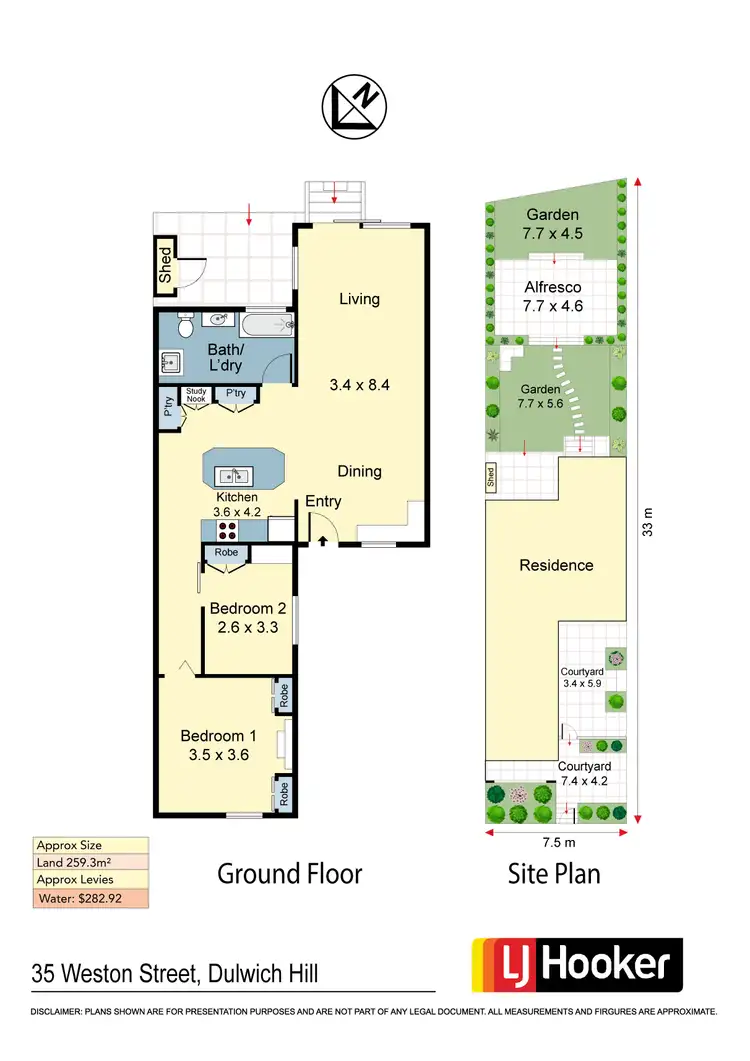 Floorplan of Homely house listing, 35 Weston Street, Dulwich Hill NSW 2203