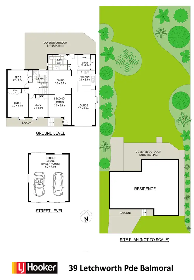 Floorplan of Homely house listing, 39 Letchworth Parade, Balmoral NSW 2283