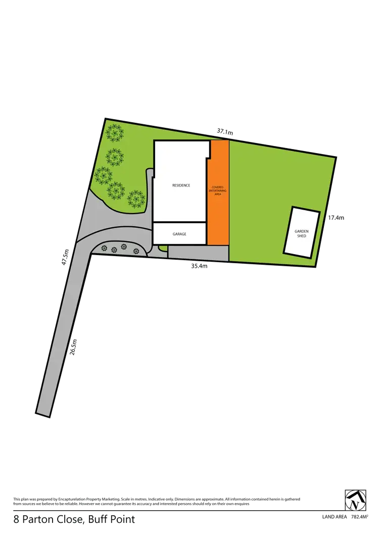 Floorplan of Homely house listing, 8 Parton Close, Buff Point NSW 2262