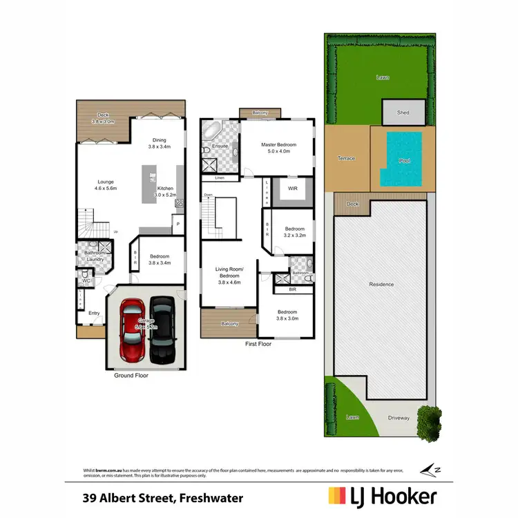 Floorplan of Homely house listing, 39 Albert Street, Freshwater NSW 2096