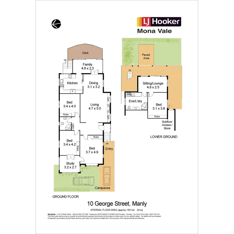 Floorplan of Homely house listing, 10 George Street, Manly NSW 2095