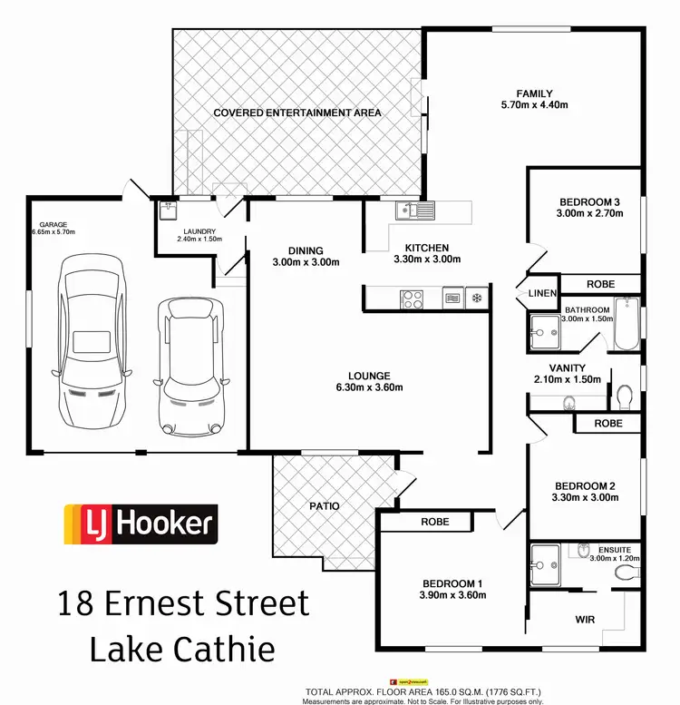 Floorplan of Homely house listing, 18 Ernest Street, Lake Cathie NSW 2445