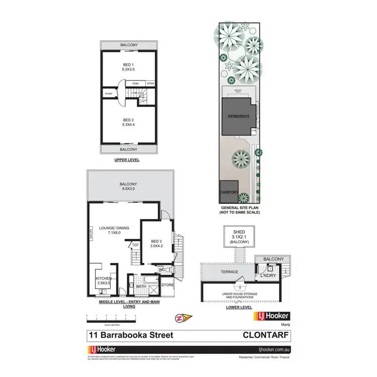 Floorplan of Homely house listing, 11 Barrabooka Street, Clontarf NSW 2093