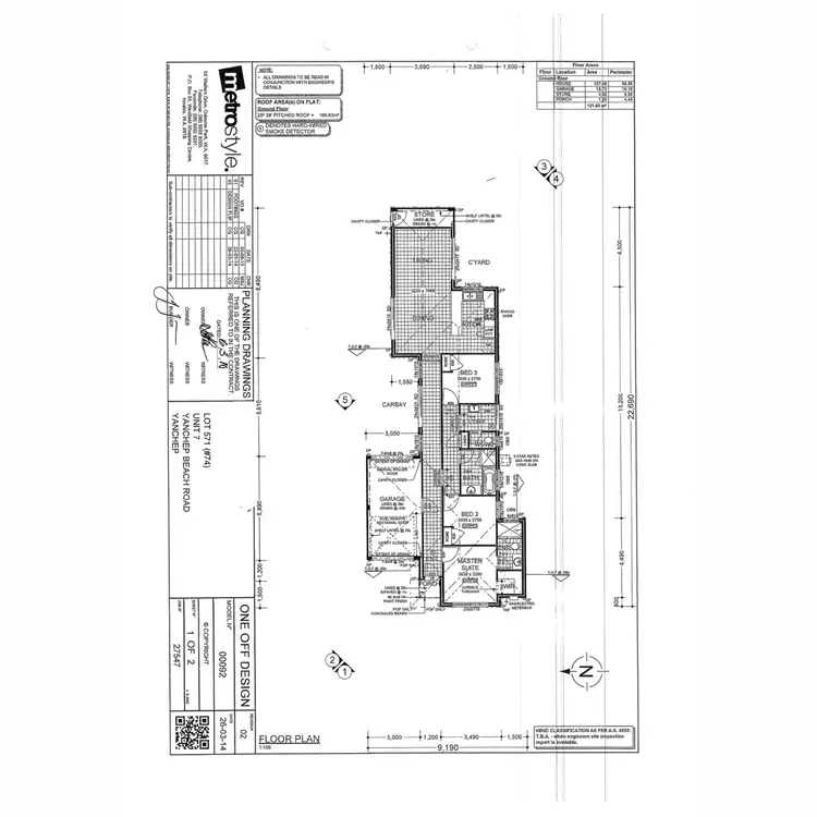 Floorplan of Homely house listing, 16 Tiller Turn, Yanchep WA 6035
