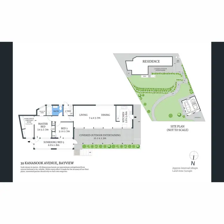 Floorplan of Homely house listing, 39 Kananook Avenue, Bayview NSW 2104