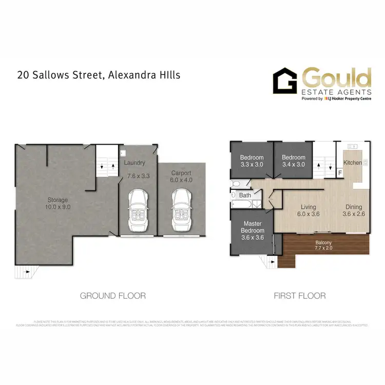 Floorplan of Homely house listing, 20 Sallows Street, Alexandra Hills QLD 4161