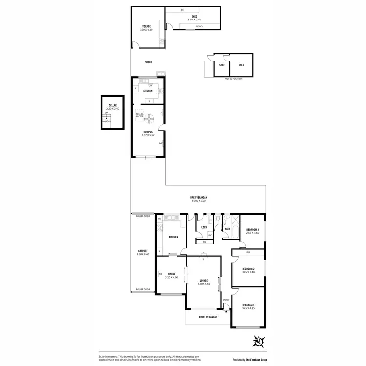 Floorplan of Homely house listing, 15 Murray Avenue, Klemzig SA 5087