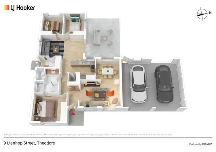Floorplan of Homely house listing, 9 Lienhop Street, Theodore ACT 2905