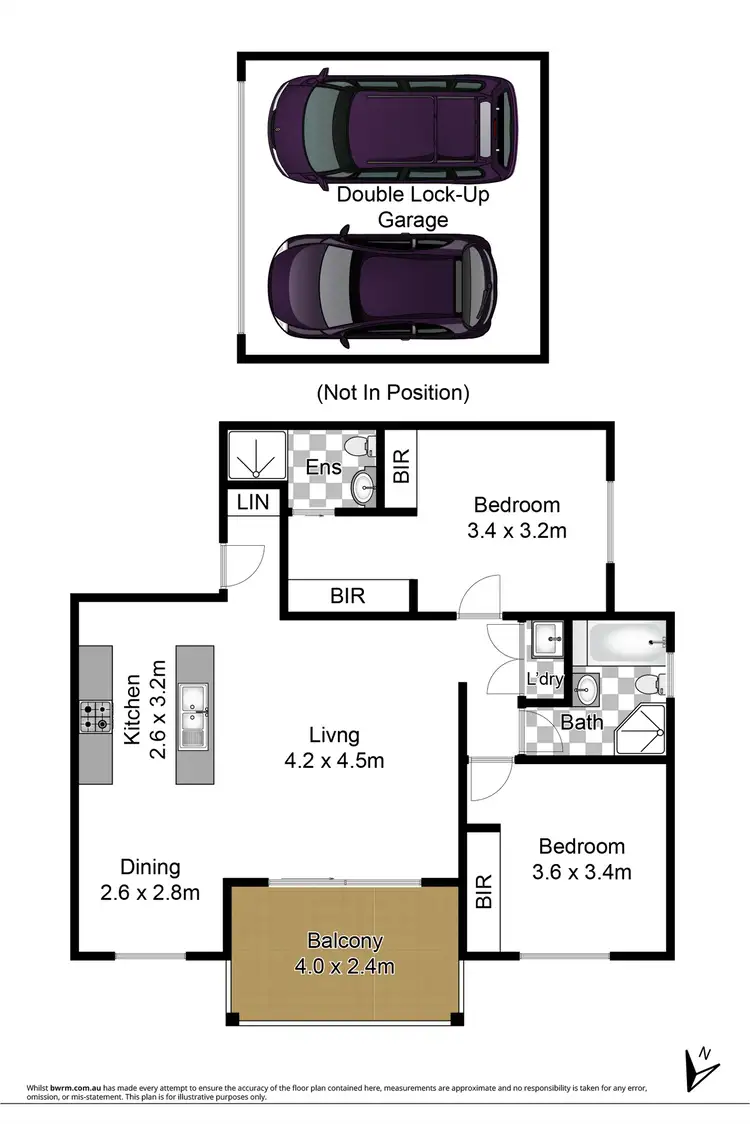 Floorplan of Homely unit listing, Unit 5/14-20 Eric Road, Artarmon NSW 2064