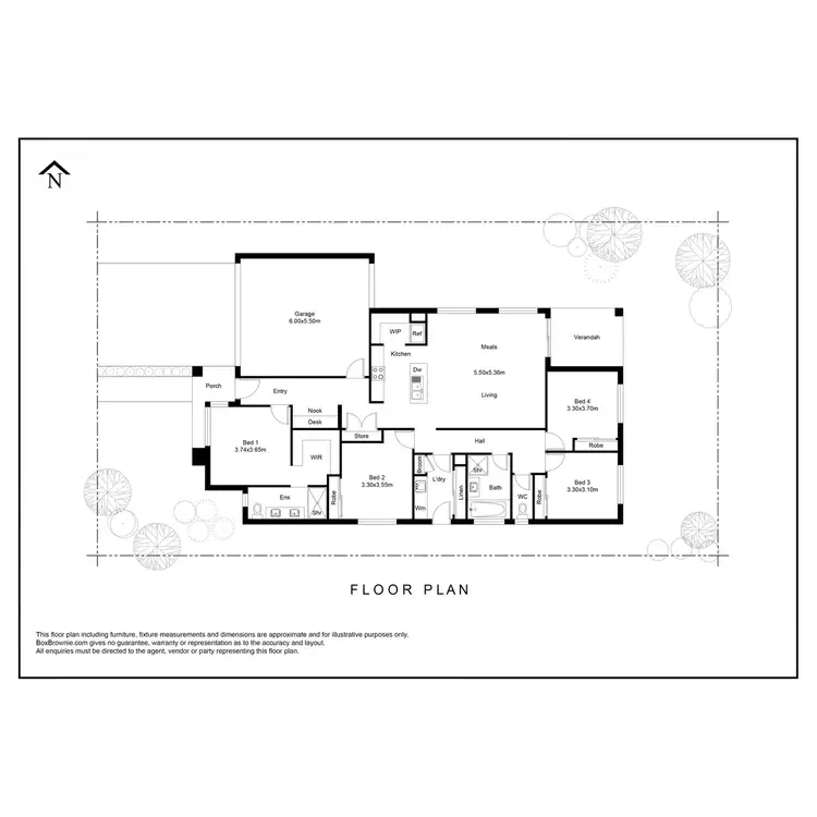 Floorplan of Homely house listing, 20 Winton Drive, Fraser Rise VIC 3336