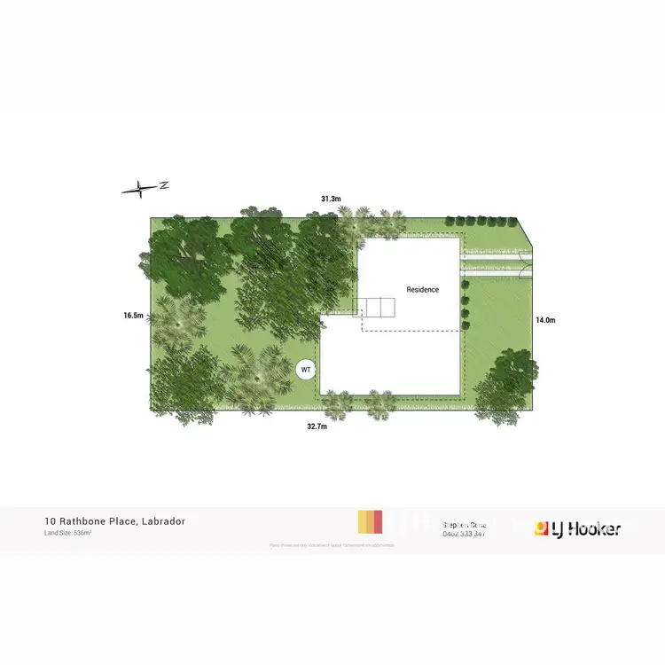 Floorplan of Homely house listing, 10 Rathbone Place, Labrador QLD 4215