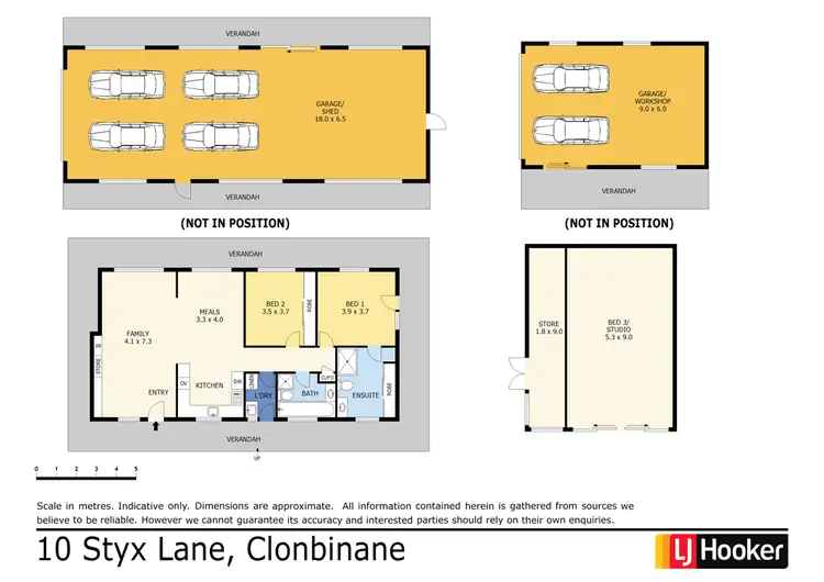 Floorplan of Homely house listing, 10 Styx Lane, Clonbinane VIC 3658
