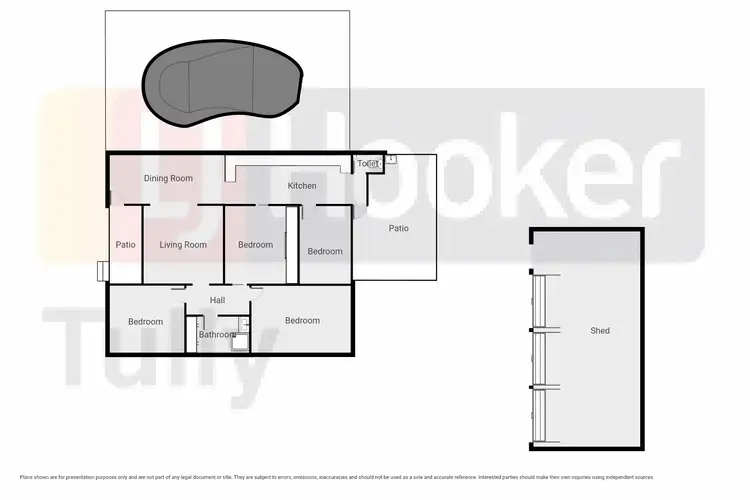 Floorplan of Homely house listing, 19 Henry Street, Tully QLD 4854