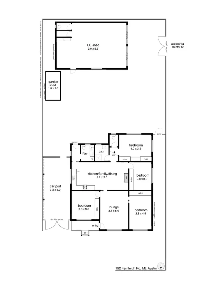 Floorplan of Homely house listing, 152 Fernleigh Road, Mount Austin NSW 2650