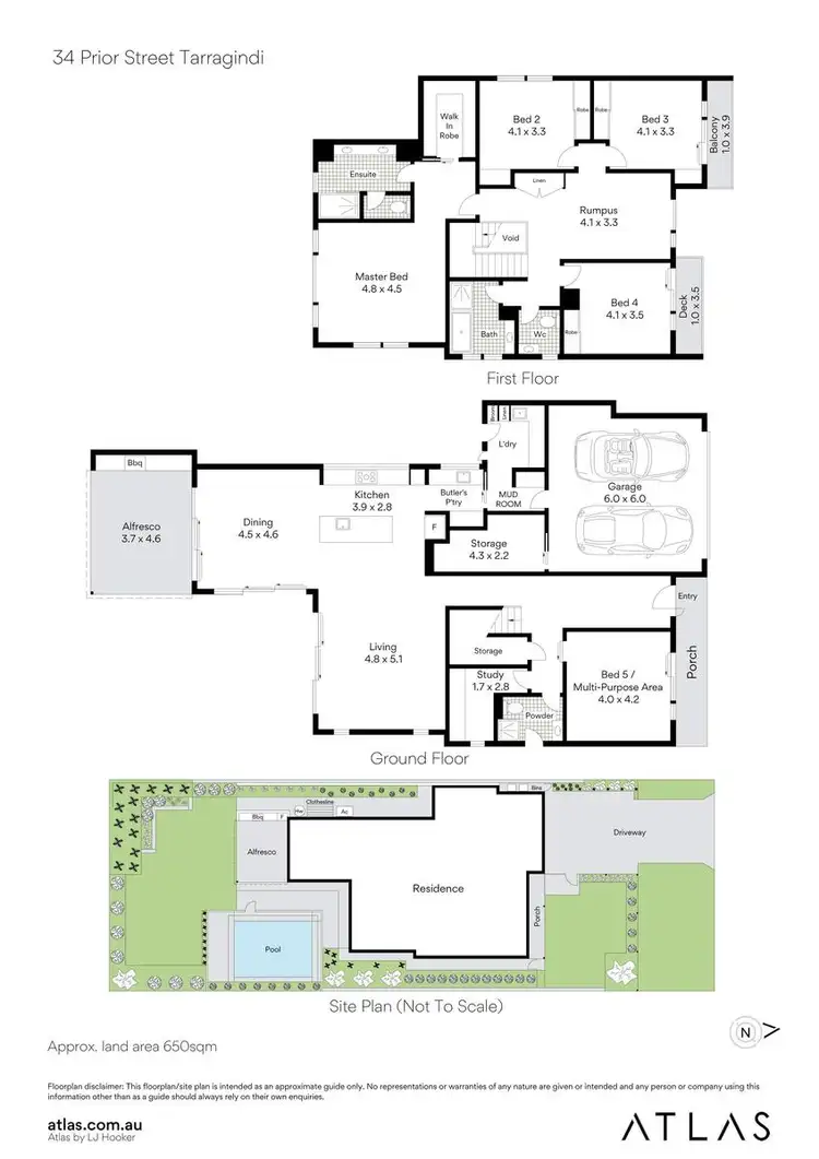 Floorplan of Homely house listing, 34 Prior Street, Tarragindi QLD 4121