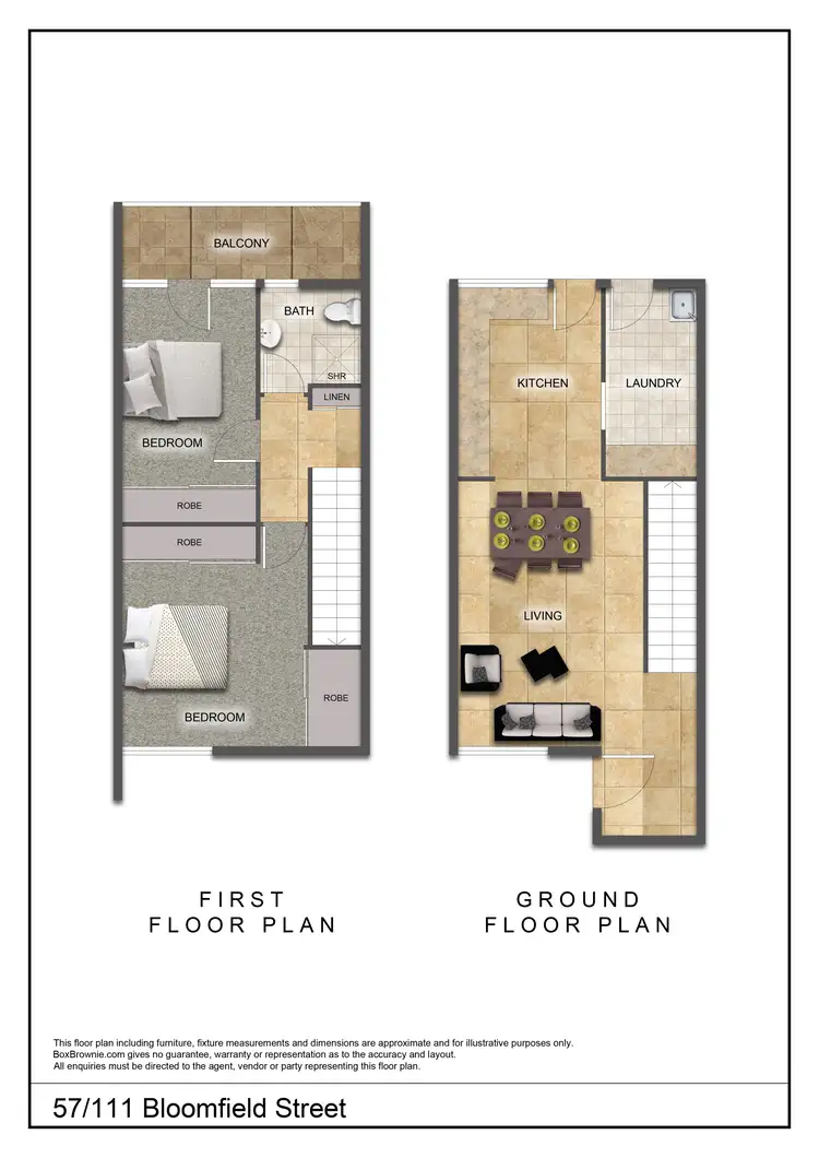 Floorplan of Homely unit listing, 57/111 Bloomfield Street, Gillen NT 870