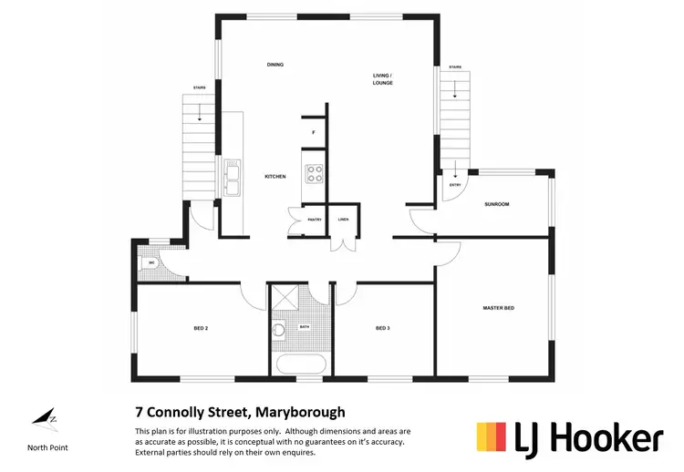 Floorplan of Homely house listing, 7 Connolly Street, Maryborough QLD 4650
