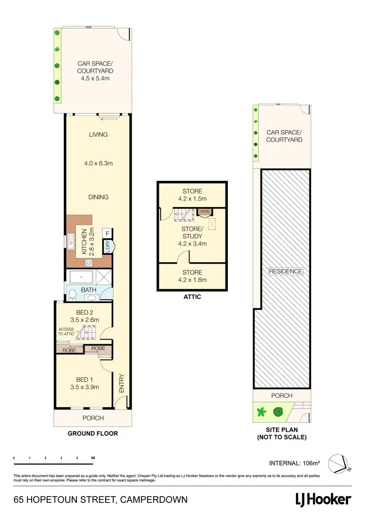 Floorplan of Homely house listing, 65 Hopetoun Street, Camperdown NSW 2050