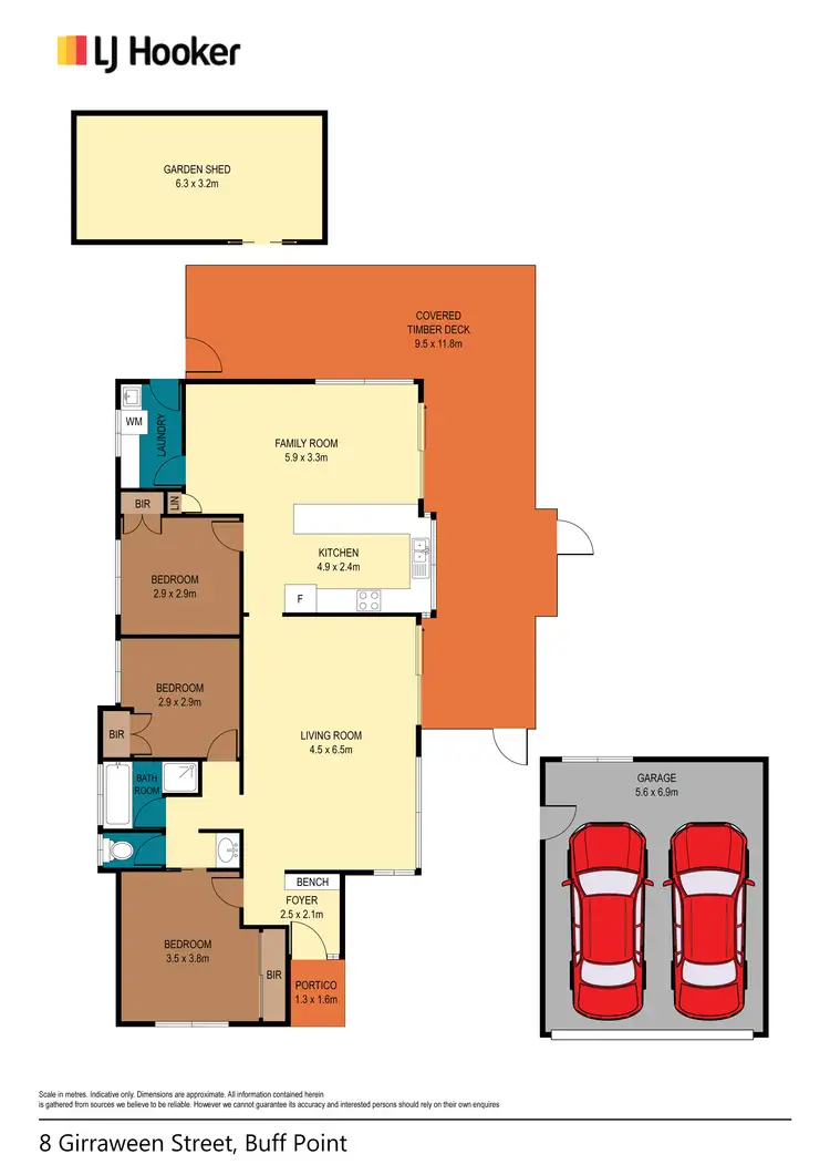 Floorplan of Homely house listing, 8 Girraween Street, Buff Point NSW 2262