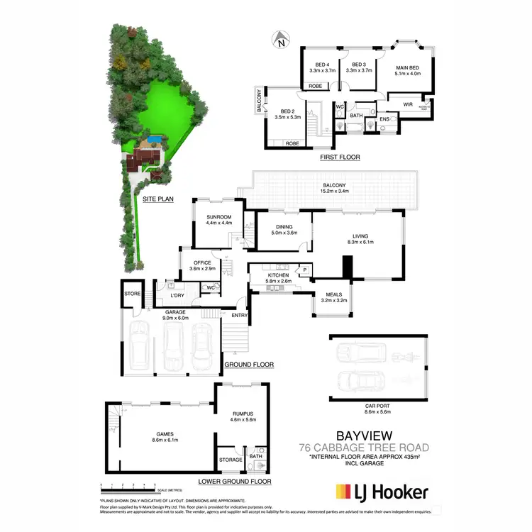 Floorplan of Homely house listing, 76 Cabbage Tree Road, Bayview NSW 2104