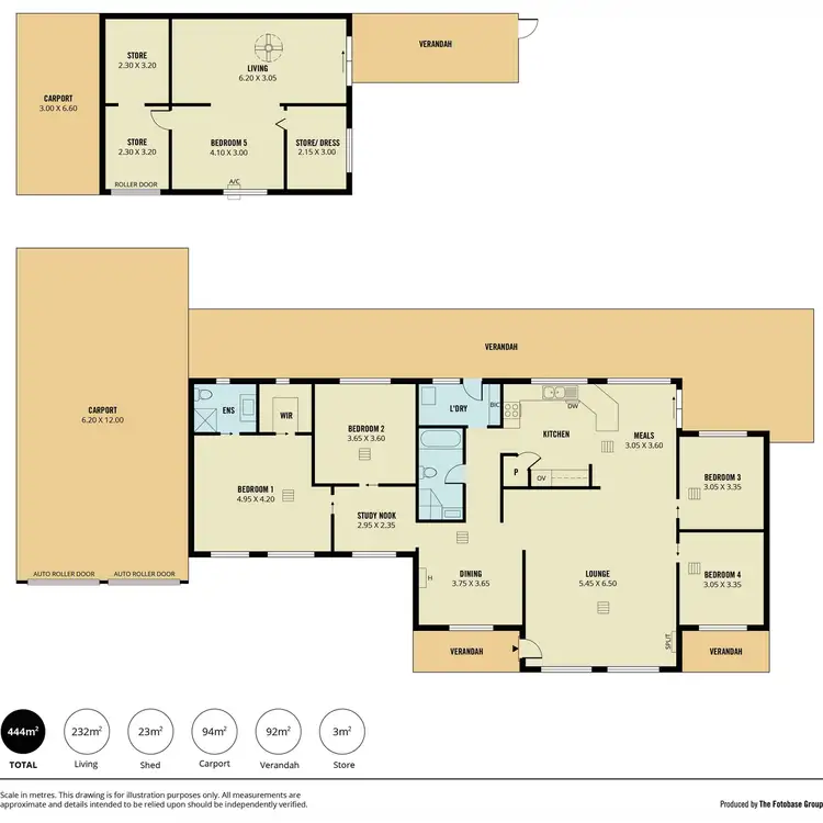 Floorplan of Homely house listing, 1-3 Tolley Close, Paralowie SA 5108