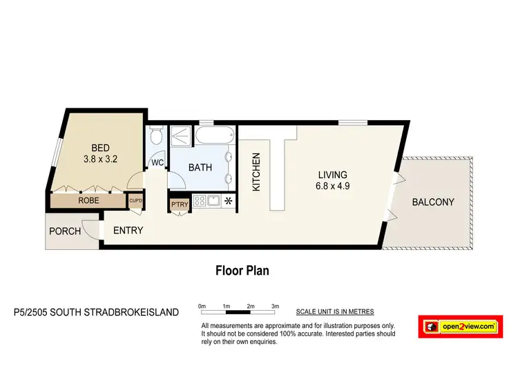 Floorplan of Homely villa listing, Unit 2505 Island Street, South Stradbroke QLD 4216