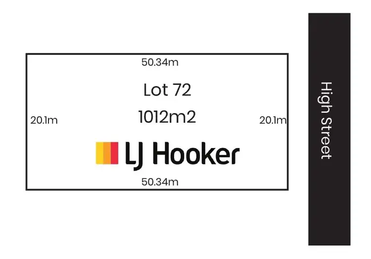 Floorplan of Homely land listing, 27 High Street, Coopernook NSW 2426