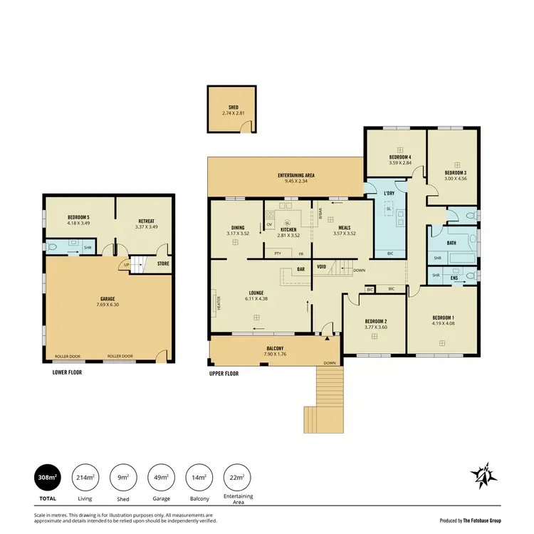 Floorplan of Homely house listing, 38 Carole Crescent, Modbury SA 5092
