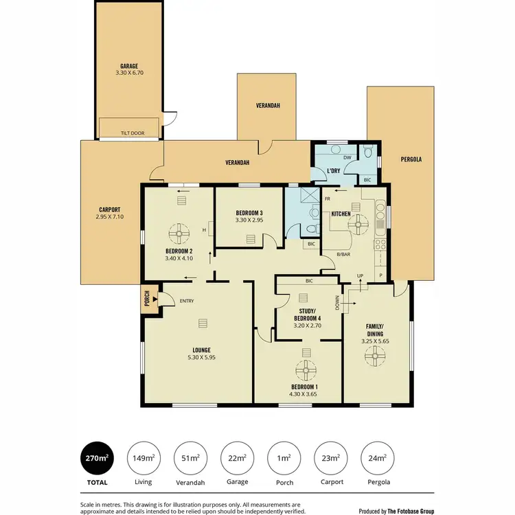 Floorplan of Homely house listing, 55 Forrestall Road, Elizabeth Downs SA 5113