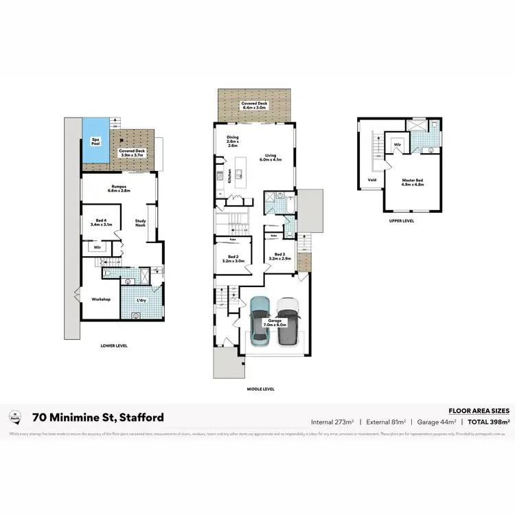 Floorplan of Homely house listing, 70 Minimine Street, Stafford QLD 4053