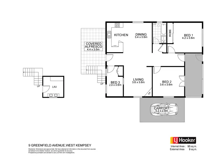 Floorplan of Homely house listing, 9 Greenfields Avenue, West Kempsey NSW 2440