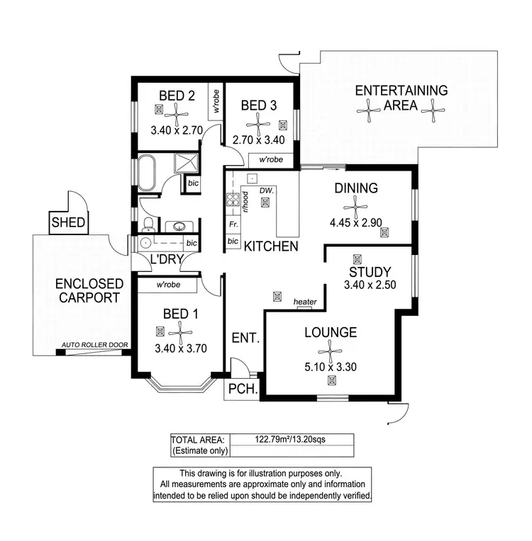 Floorplan of Homely house listing, 28 Stewart Street, South Brighton SA 5048