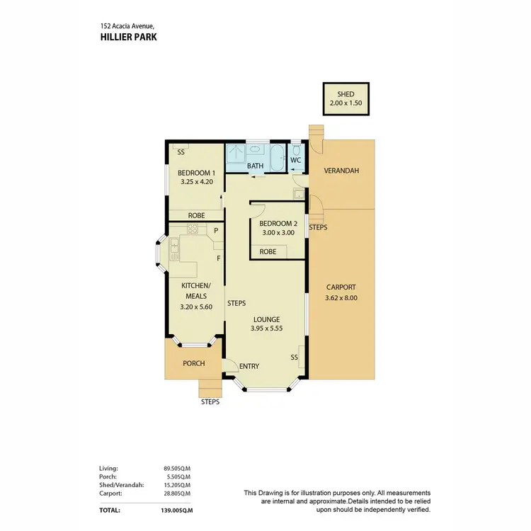 Floorplan of Homely villa listing, Site 152 Acacia Avenue,, Hillier SA 5116
