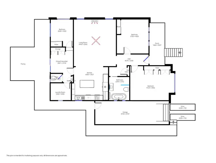 Floorplan of Homely house listing, 32 Hill Street, Bega NSW 2550