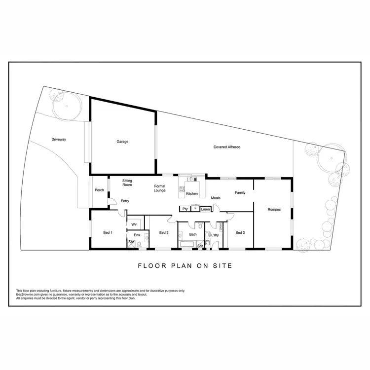 Floorplan of Homely house listing, 98 Seabrook Boulevard, Seabrook VIC 3028