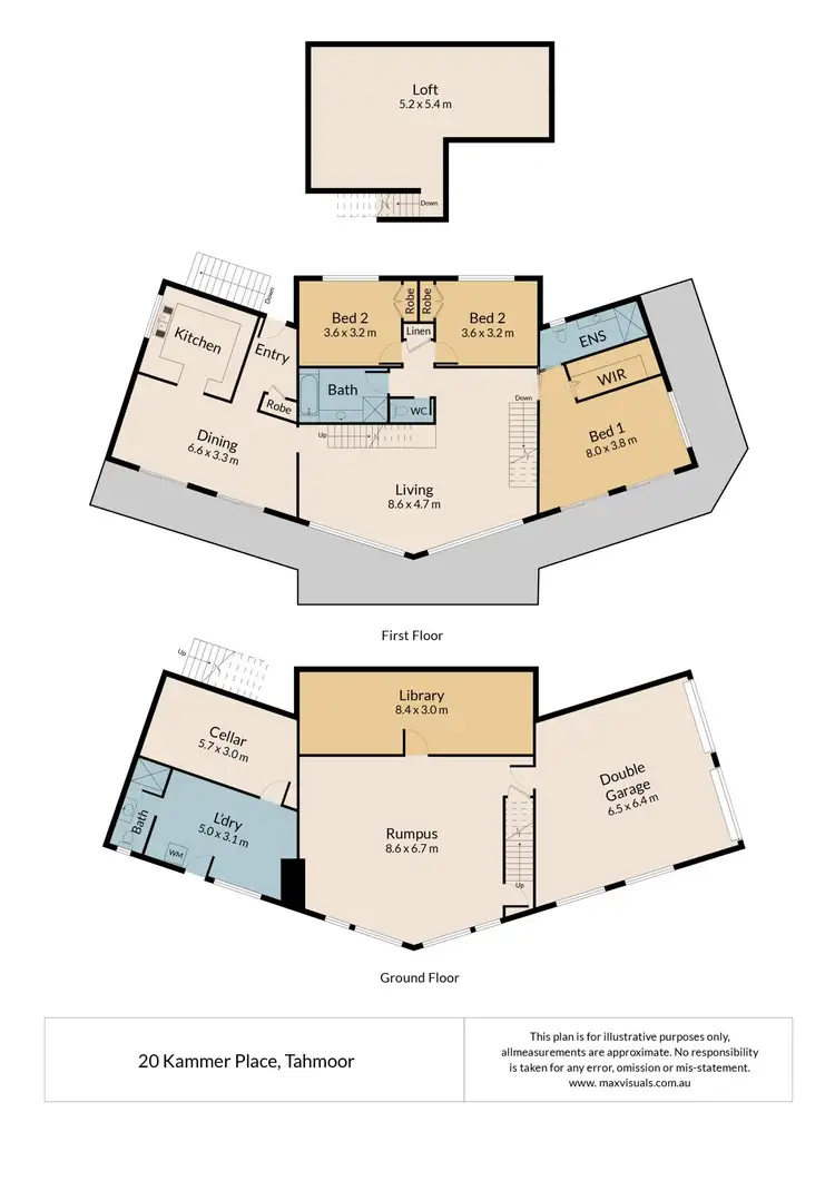 Floorplan of Homely house listing, 20 Kammer Place, Tahmoor NSW 2573