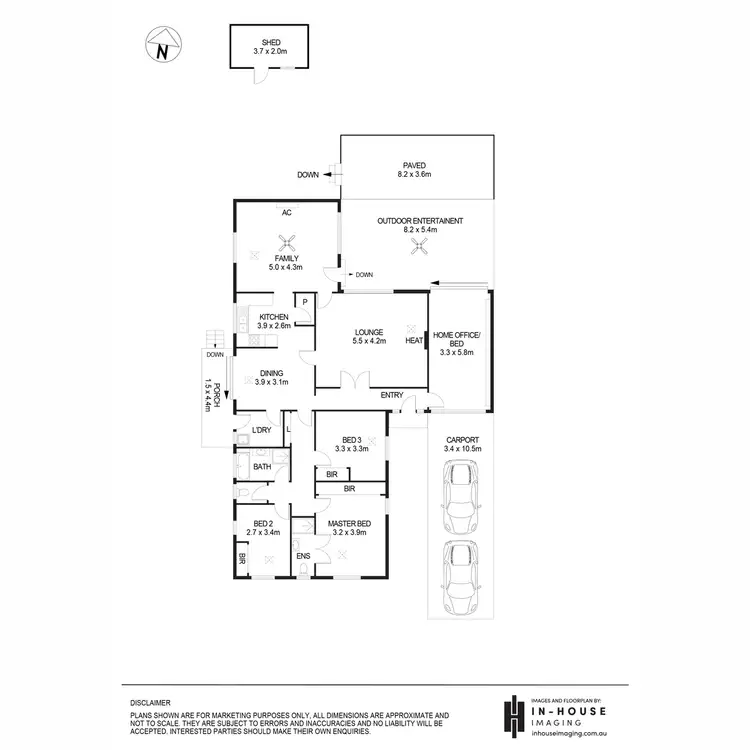 Floorplan of Homely house listing, 15 Ormond Avenue, Magill SA 5072
