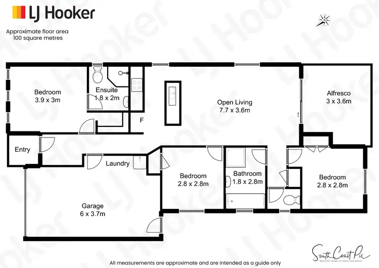 Floorplan of Homely house listing, 4 Litchfield Crescent, Long Beach NSW 2536