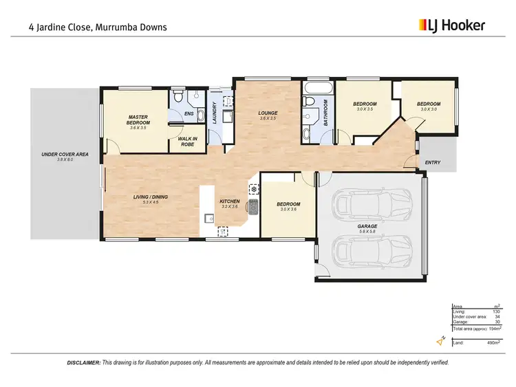 Floorplan of Homely house listing, 4 Jardine Close, Murrumba Downs QLD 4503