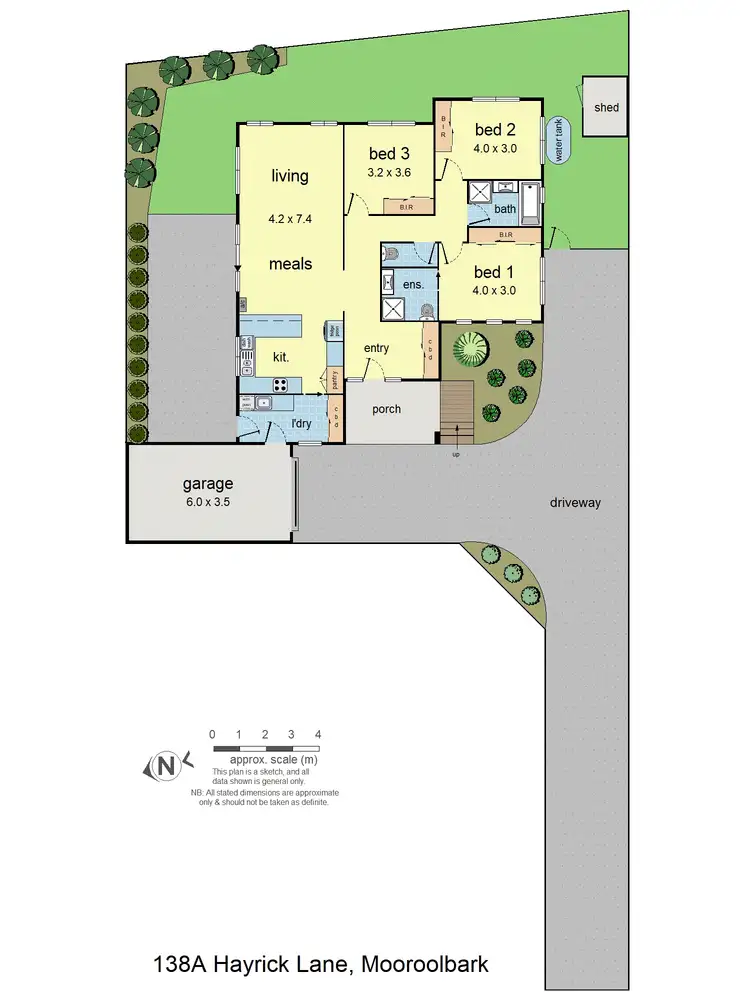 Floorplan of Homely townhouse listing, 138A Hayrick Lane, Mooroolbark VIC 3138