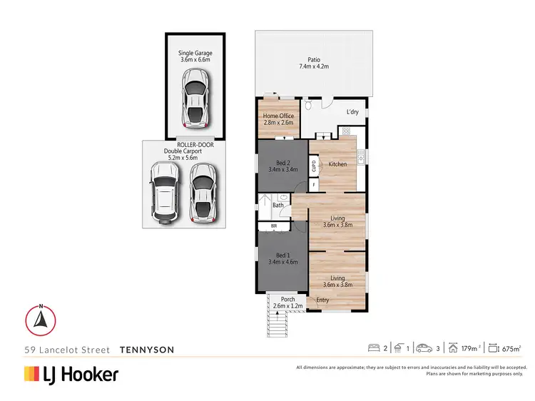 Floorplan of Homely house listing, 59 Lancelot Street, Tennyson QLD 4105