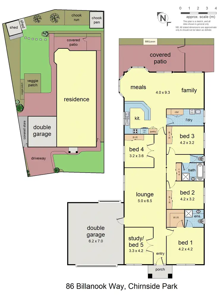 Floorplan of Homely house listing, 86 Billanook Way, Chirnside Park VIC 3116